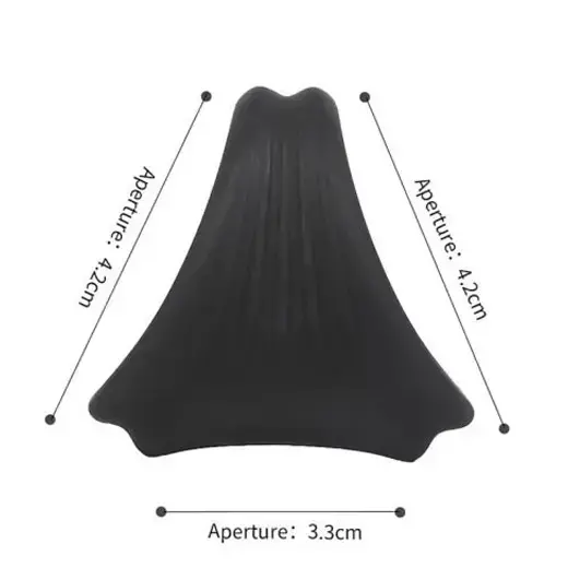 3 Holes Locking Triangle Shape Cock Ball Ring