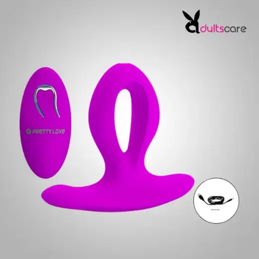 USB Rechargeable Silicone Vibration Anal Plug