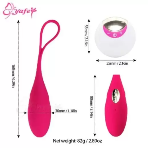 USB Rechargeable Vibrating egg Kegel Ball Lush