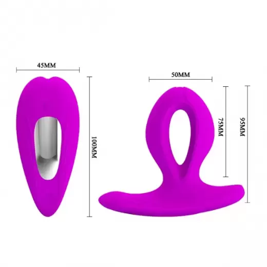 USB Rechargeable Silicone Vibration Anal Plug