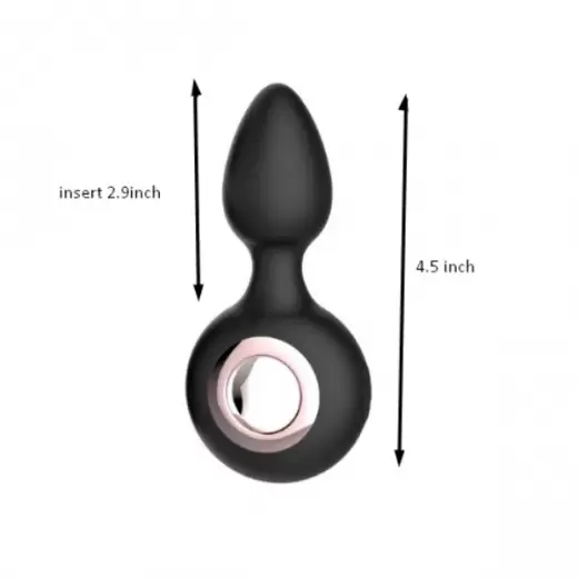 Space Vibrating Anal Plug Vibrating Ring Butt Plug