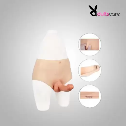 Wearable Realistic Silicone Dildo Panties
