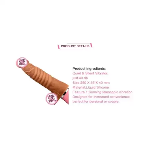 Wireless TSN Joker Vibrating Thrusting Dildo