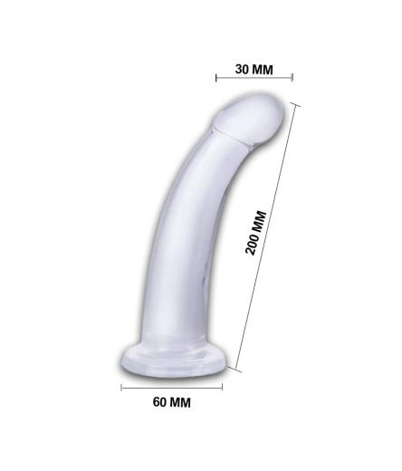 Transparent Anal Dildo With Suction Cup