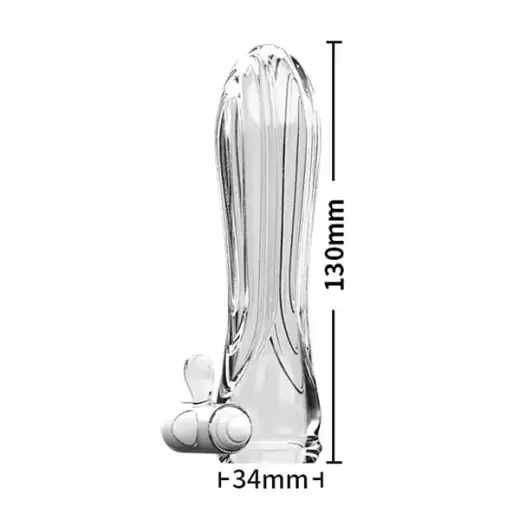 Extensions Condom Penis Sleeve With Vibration