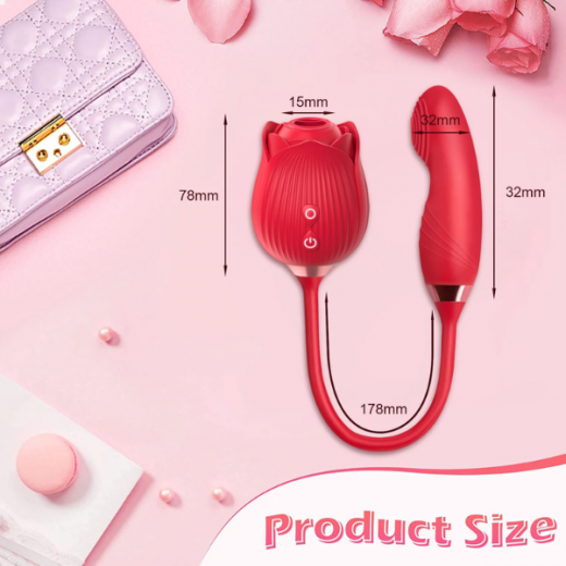 Rose Toy for Women - Clitoral Sucking Vibrator