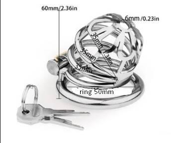 Chastity Cage Sexual Stimulation Couple Sex Lock Private Bondage Stainless Steel