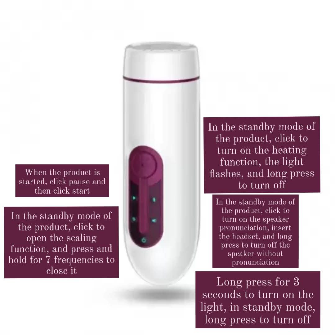 Telescopic Sucking Deep Throat Stretch Masturbation Cup