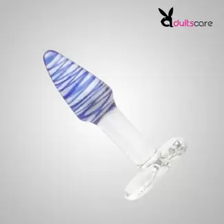 GLASS ANAL PLUG UNISEX