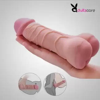 3D Realistic Mini Ass Double Function Penis Sleeve