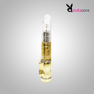 8 Speed Rotating Bead Golden Vibrator