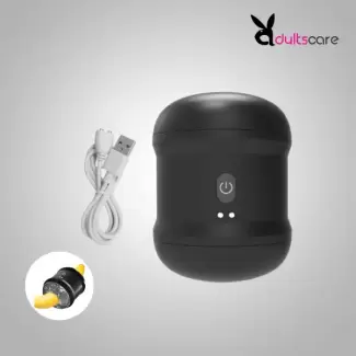 Auto-Matic USB Rechargeable Vibrating Pocket Vagina Male Masturbator Cup