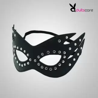 Bdsm Leather Cat Eye Mask