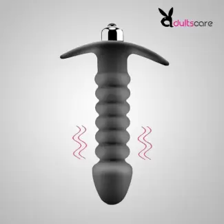 Black Anal Beads Prostate Massager