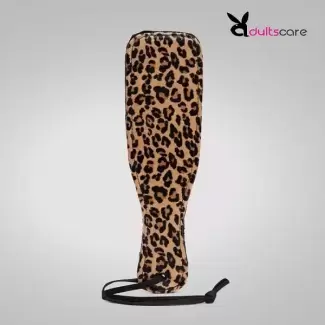 Bondage Boutique Leopard Print Small Paddle