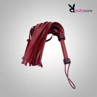 Burgandy Color Faux Leather Whips