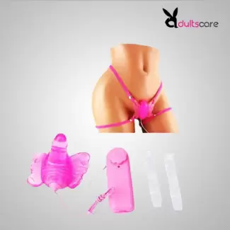 Butterfly Strap On Penty Vibrator - Multi Speed