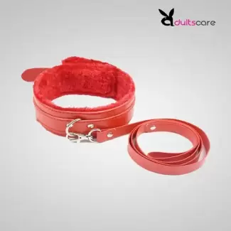 Collar with Leash Fetish BDSM Dog Slave