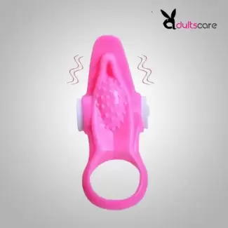 G Spot Oral Licking Penis Ring Vibrator