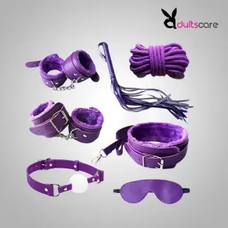 Hot 7 Pcs BDSM Bondage Set Kit