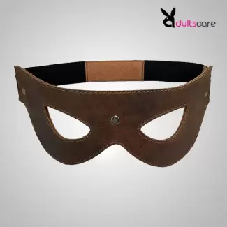 Leather Eye Mask Handmade