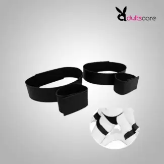 Nylon Bondage Handcuff Wrist & Ankle Cuffs Kit