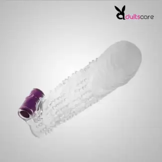 Penis Crystal Sleeve With Vibrating Bullet
