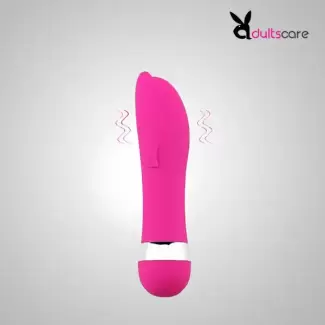 Pink Dolphin Mini Vibrator Massager
