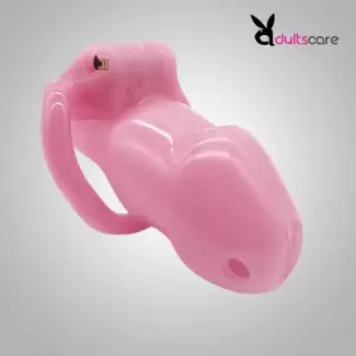 Pink Chastity Cage for Men