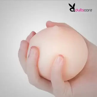 Portable Soft 3D Breast Nipple Touch Male Sex Toy