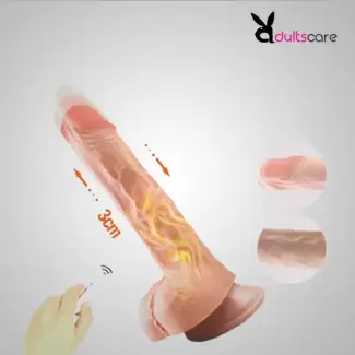 Realistic Dildo Automatic G spot Vibrator with Suction Cup