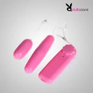 Remote Control Vibrating Double Egg Massager