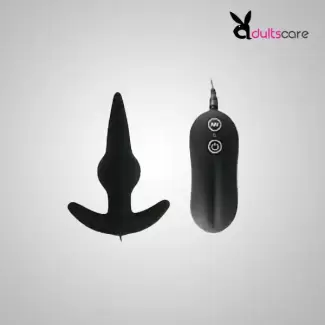 Silicone Vibrating Anal Plug