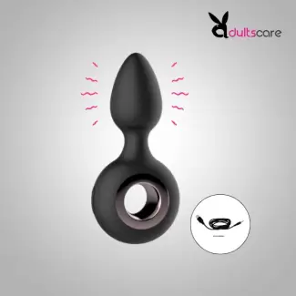 Space Vibrating Anal Plug Vibrating Ring Butt Plug