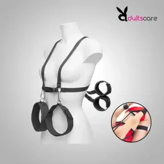 Thigh Cuffs Lightweight Wrist cuffs Adjust Body Harness For Bdsm