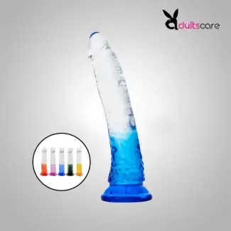 Transparent Anal Dildo With Suction Cup