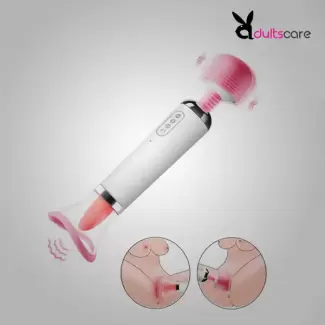 Vibrating Toy Oral Tongue Simulator Sucking Vibration Wand, Multi Speed Clitorial Sucking Toy