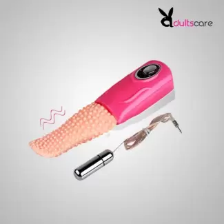 Waterproof Ultra-quiet Tongue Shape Vibrator Massager