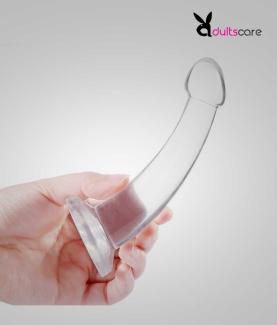 Transparent Anal Dildo With Suction Cup