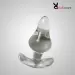 Anal glass anchor plug prostate massage