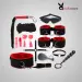 Luxury 12Pcs Leather Bdsm Bondage Kit
