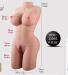 Real body 3D system Doll