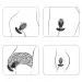 360° Rotating Remote Control Prostate Massager