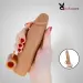 5.5 Inch Liquid Silicone Vibrating Penis Sleeve