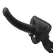 6 Inch Curved with Suction Cup Flexible Smooth Silicone Anal Dildo With Belt