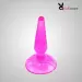 Anal plug with silicone suction cup