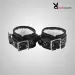 Black and White soft luxury Handcuff