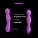 Clitoral Stimulation Dual Head Vibrator Butt Plug Erotic Toy