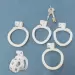 Cobra Male Chastity Device with Adjustable 4 Rings