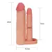 Double Penis Sleeve With Anal Dildo